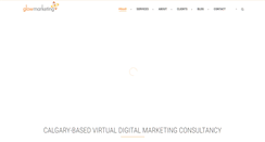 Desktop Screenshot of glowmarketing.ca